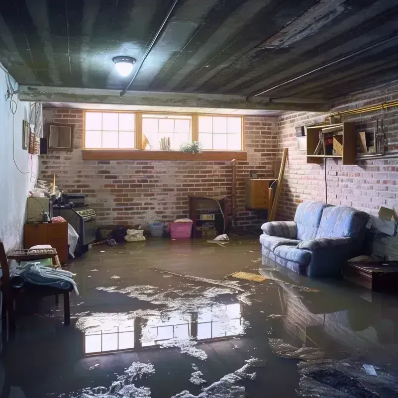 Flooded Basement Cleanup in North Creek, WA